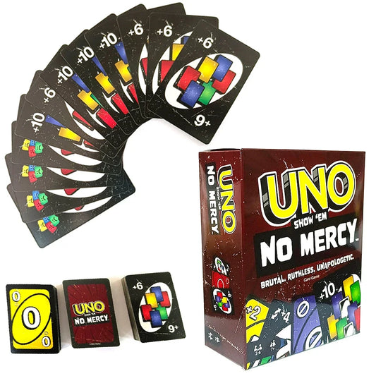 Uno No Mercy: Exciting Family Party Entertainment with Uno Cards - Fun Table Game for Children's Birthday and Christmas