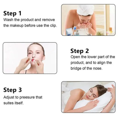 Nose Up Lifting Shaping Clip - Orthotics Beauty Nose Slimming Massager, Straightening Clips Tool for Correcting Nose Shape