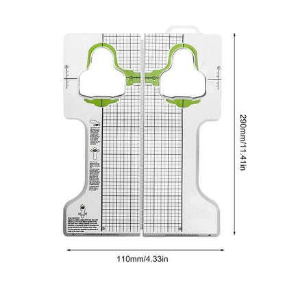 SPD/KEO Cleats Adjustment Tool: Road & Mountain Bike Pedal Fitting Tool for Self-Locking Pedals - Cleat Adjuster for Bicycle Lock Shoes