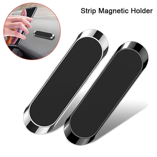 Magnetic Car Phone Holder Stand: Air Vent Magnet Mount Support for Smartphone GPS Bracket - iPhone Samsung Xiaomi Compatible