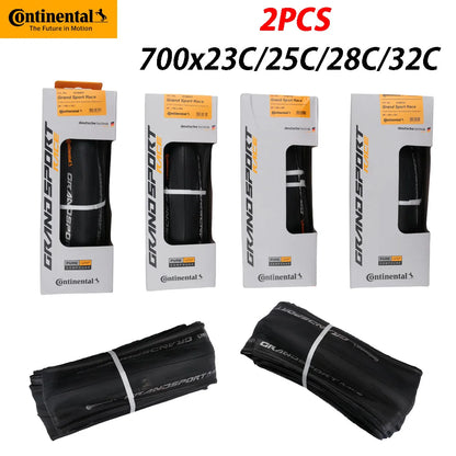 Continental Ultra Sport III Grand Sport Race Bike Tire: 700x23C/25C/28C - Road Bike Folding Tyre with Anti-Puncture Protection