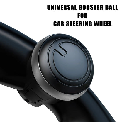 Universal Car Steering Wheel Booster Ball: Labor-Saving Turning Spinner Knob with Bearing Power Handle Holder - Automotive Accessory