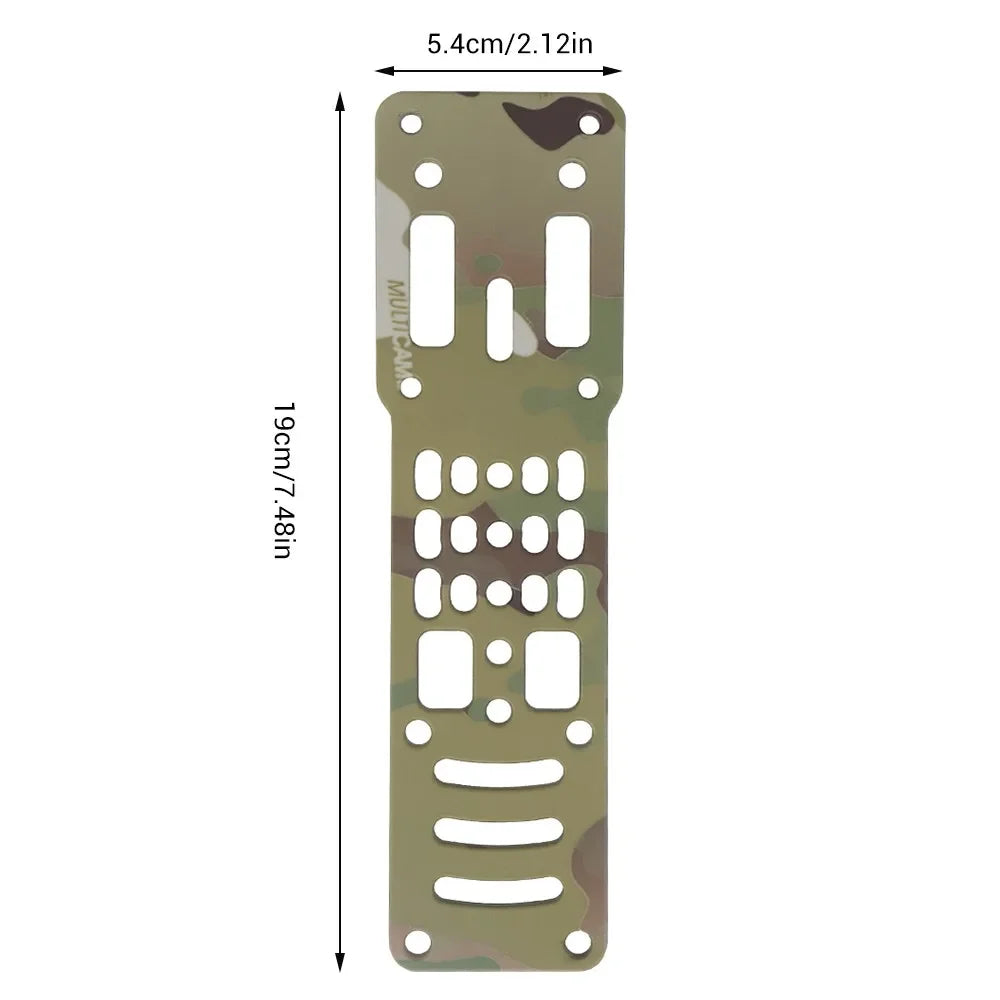 Drop Leg Carry Platform - Metal Modular Adjustable Adapter, Compatible with QLS Airsoft Accessories