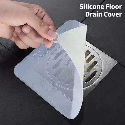 Effective Thick Silicone Floor Drain Deodorant Cover - Insect-Proof Seal for Bathroom & Household Sewer Pipes - Anti-Smell Sink Floor Cover Solution