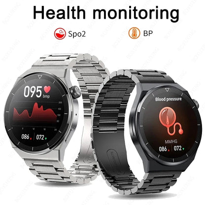 2024 New Huawei Xiaomi GT3 Pro Smart Watch – AMOLED 390x390 HD Screen, Heart Rate, Bluetooth Call, IP68 Waterproof, for Men