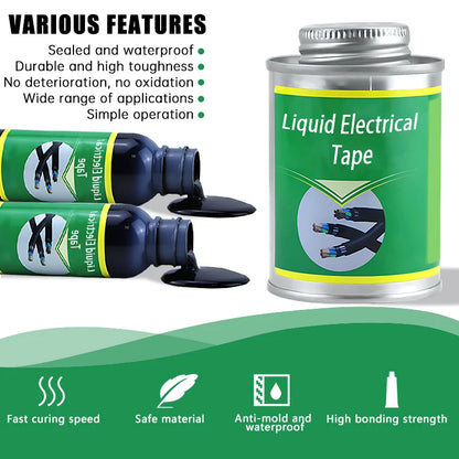 Waterproof Liquid Electrical Tape: Insulating Tape Repair Rubber for Electrical Wire Cable - Liquid Insulation Paste for Coating and Fixing Lines