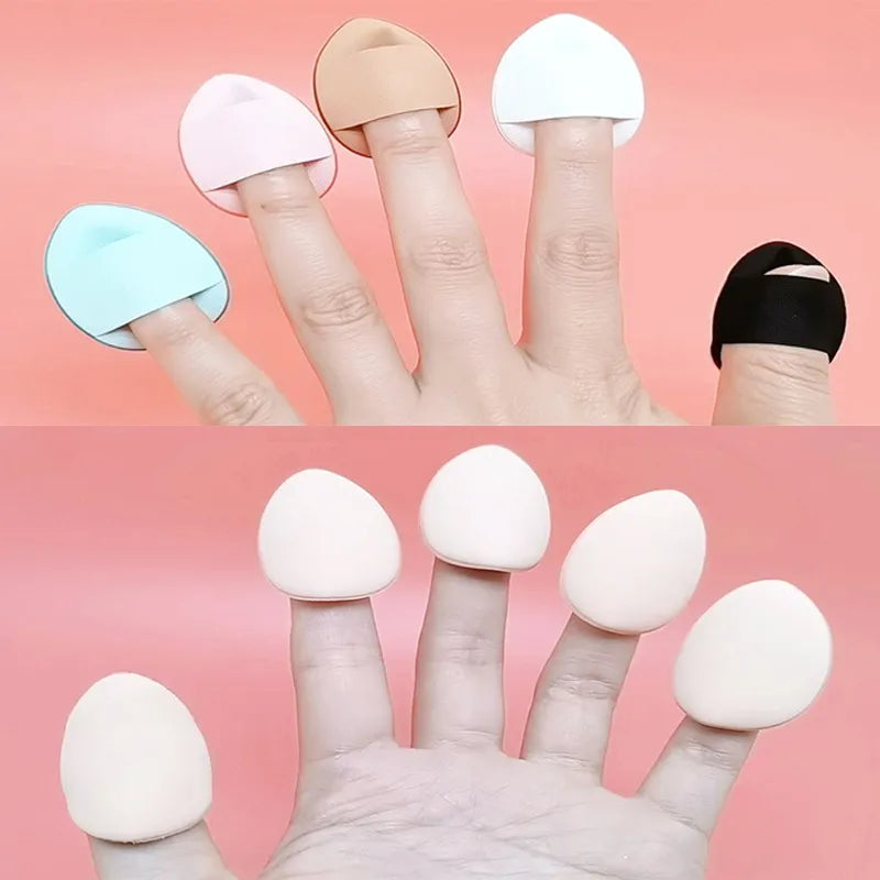 Mini Size Makeup Sponge Set - 3/10pcs Professional Cosmetic Cushion Puffs for Concealer, Foundation, and Detail Work - Beauty Tools