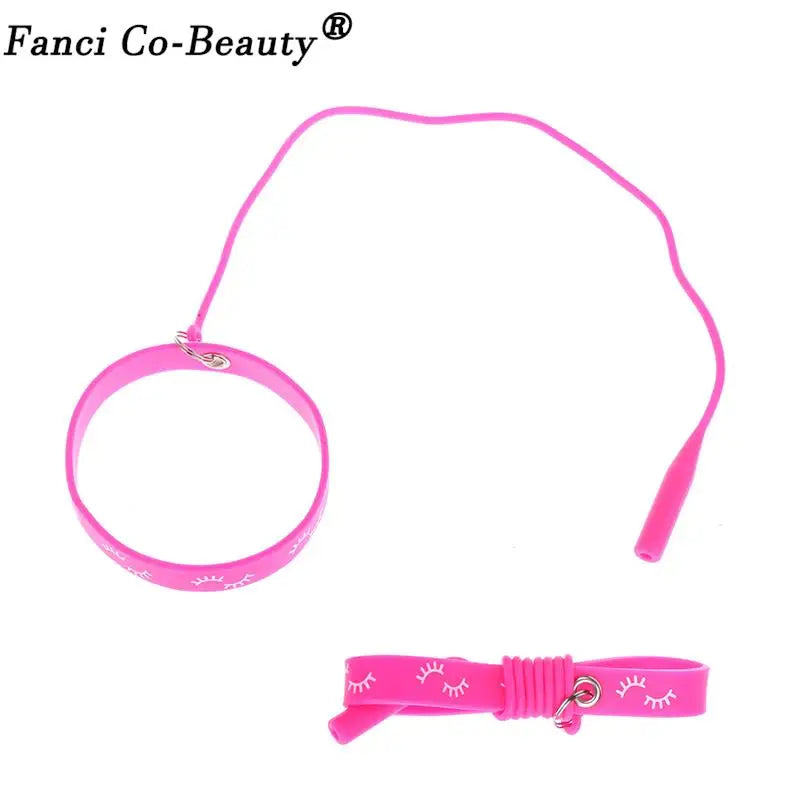 Silicone Wrist Strap Eyelash Extension Tweezers: Grafting Bracelet Cilia Protector - Auxiliary Lash Supplies