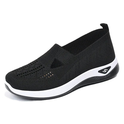 Summer New Comfort Casual Women's Shoes: Fashion Soft Sole Hollow Out Flat Shoes for Women