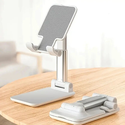 Adjustable Desktop Phone Holder Stand: Universal Desk Tablet Holder for iPhone, iPad, Xiaomi - Convenient Table Cell Phone Stand