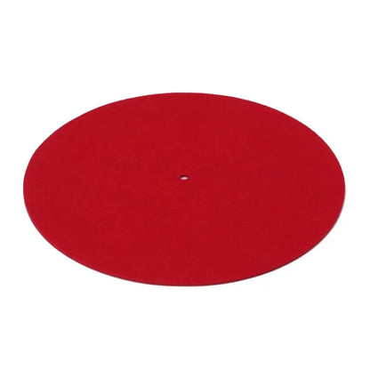 Enhanced Sound Experience: 3mm Thick Felt Turntable Platter Mat - Audiophile Slip Mat for LP Vinyl Records, Premium Replacement Accessory