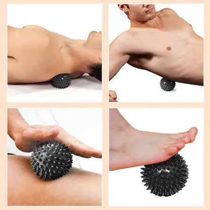 PVC Muscle Deep Tissue Yoga Massage Fascia Rolling Ball - Effective for Muscle Relief and Relaxation