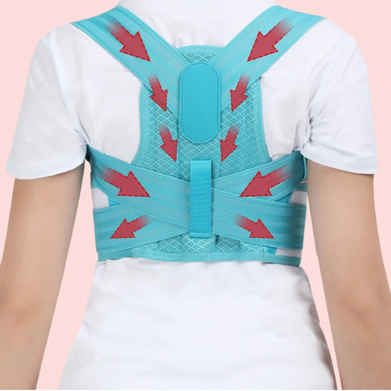 Adjustable Children's Posture Corrector: Back Support Belt for Kids Orthopedic Health - Spine, Lumbar, and Shoulder Braces