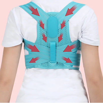 Adjustable Children's Posture Corrector: Back Support Belt for Kids Orthopedic Health - Spine, Lumbar, and Shoulder Braces