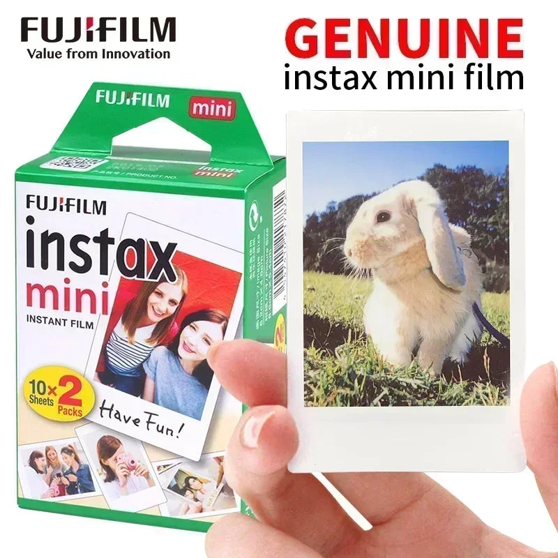 Origin Fujifilm Instax Mini Film Paper - 10-100 Sheets for Fuji Instant Film Cameras, Compatible with Instax Mini 12, 11, 9, 40, 70, 90, Link, Liplay EVO