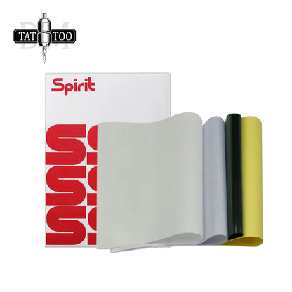 DMTATTOO Spirit Tattoo Transfer Paper - 100pcs, A4 Size, Thermal Copier Stencil Paper for Tattooists