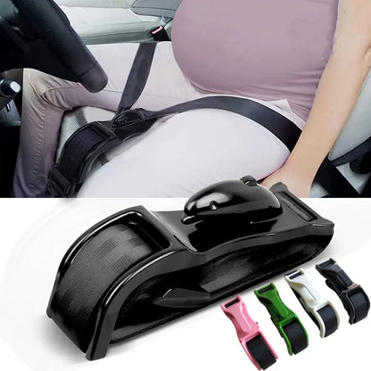 Maternity Car Seat Safety Belt - Belly Support for Pregnant Women, Protects Mom and Unborn Baby - Adjustable Extender Accessories for Enhanced Comfort and Protection