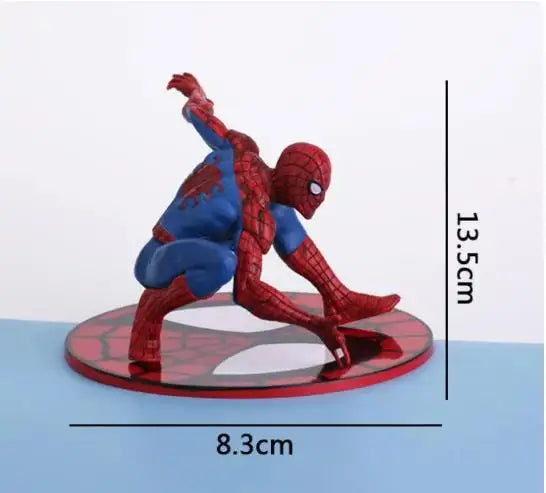 13cm Marvel Venom Spider-Man Figure - Avengers Model, Desktop Car Chassis Ornament, Office Decor, Christmas Collection Statue