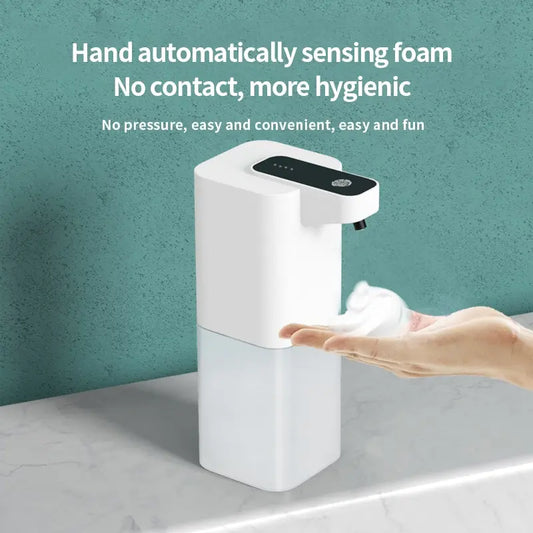 Smart Automatic Soap Dispenser: Inductive Foam Washing for Hands and Phones - Alcohol Spray Dispenser for Effective Cleaning