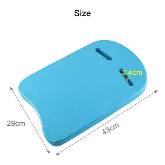 Swimming Kickboard Plate - Safe Pool Training Aid for Child, Kids, and Adults, Impermeable Float Hand Board Tool with Air Mattresses for Surf Water