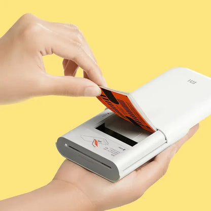 New Original Xiaomi Portable Mini Pocket Photo Printer | Wireless Bluetooth Thermal Print | AR Video | Mijia ZINK Self-Adhesive Color