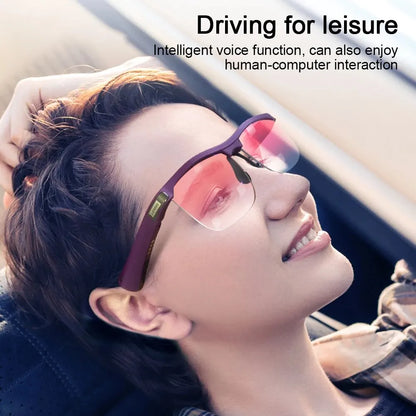 MG10 Smart Music Sunglasses Earphones - Wireless Bluetooth Headset with HIFI Sound - Hands-free Driving Glasses for Calls