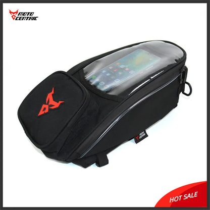 Motocentric Magnetic Motorcycle Waterproof Bag: Fuel Tank Bag with Navigation - Universal Motorbike Tool Backpack, Portable Design