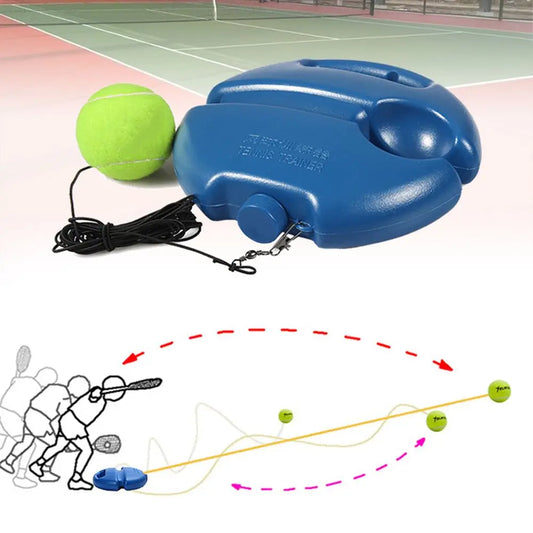 Tennis Trainer Rebound Ball - Self-Study Training Tool for Tennis Exercise and Primary Training