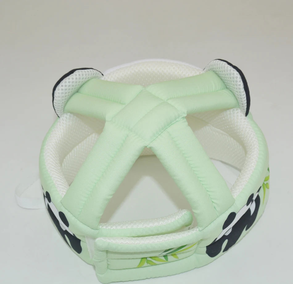 Baby Safety Helmet: Toddler Anti-Fall Head Protection Hat with Adjustable Crash Pad - Learn-to-Walk Protective Headgear