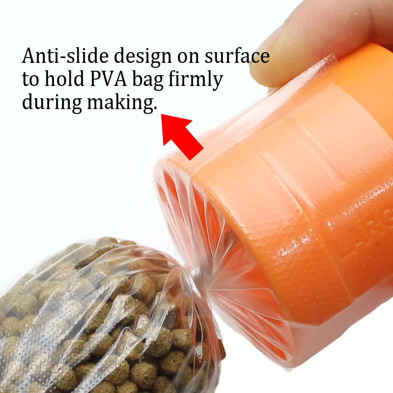 Carp Fishing Mastery: PVA Bag System with Bait Loading Tools - Essential Carp Rig Accessories for Method Feeder Tackle