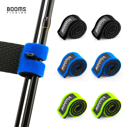 Booms Fishing RS3 Lure Rod Holder Belt: Secure Strap with Rod Tie, Suspenders Wrap for Tackle Boxes & Tools - Fishing Accessories