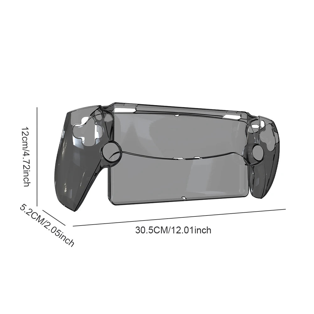 Transparent Protection Cover for Sony PlayStation Portal - Shockproof Anti-Scratch Case for PS Portal Console