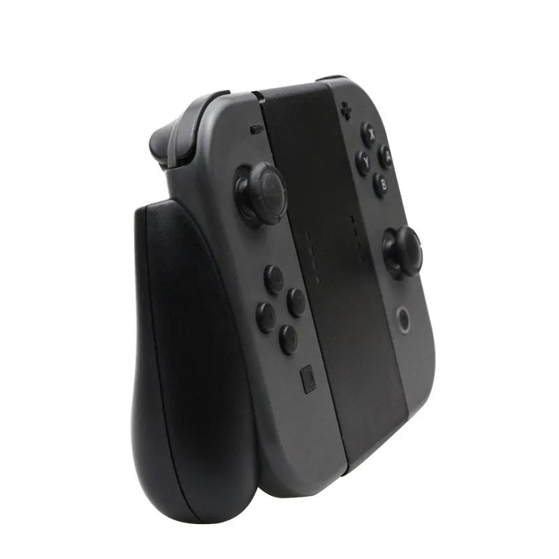 Nintendo Switch Gaming Grip Handle Controller: Comfort Bracket Support Holder - Compatible Plastic Handle Bracket for Switch Console