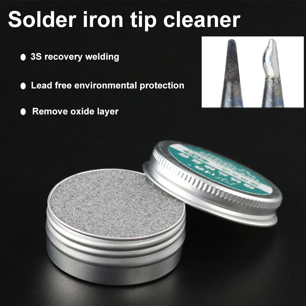 1/2/3pcs Soldering Iron Tip Refresher Set - Non-Stick Tin Solder Cream, Clean Paste and Oxide Refresh Activator