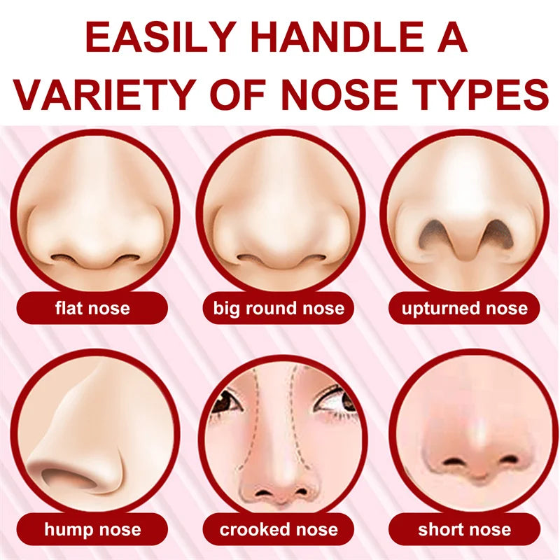 Enhance Your Nose's Beauty with Nose Up Lifting Shaper Orthotics Clip - Slimming Massager and Straightening Tool for a Perfect Nose Shape