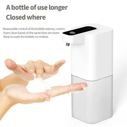 Smart Automatic Soap Dispenser: Inductive Foam Washing for Hands and Phones - Alcohol Spray Dispenser for Effective Cleaning