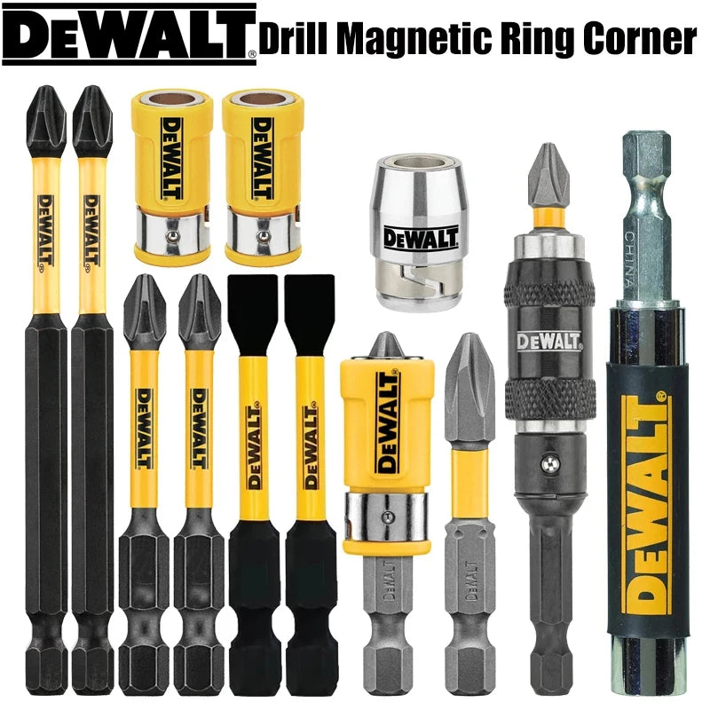 DEWALT Tool Accessories Combination Series | PH2 Philips and Slotted Magnetic Ring Sleeve Extension Rods | 89mm, 57mm, 50mm