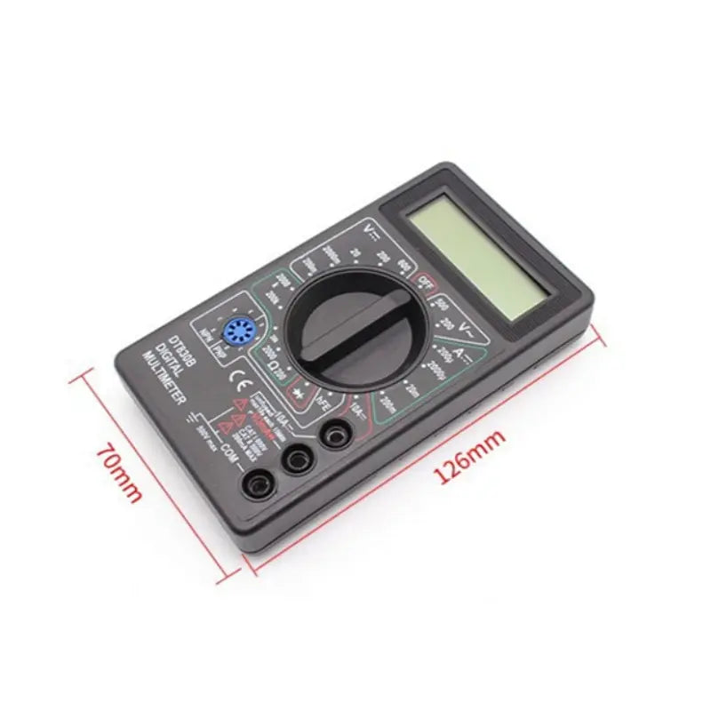 DT830B Digital Multi Meter | Mini Universal Handheld Electrical Instrument | Versatile Measurement Tool