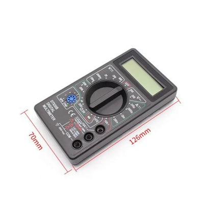 DT830B Digital Multi Meter | Mini Universal Handheld Electrical Instrument | Versatile Measurement Tool