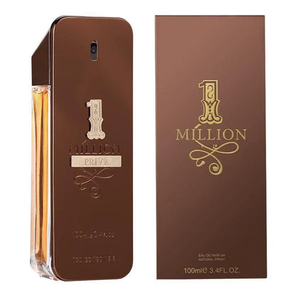 2024 Soft Golden Millionaire Men's Leather Fragrance | Seductive 100ml Gift for Men and Women | Perfect for Festivals and Birthdays