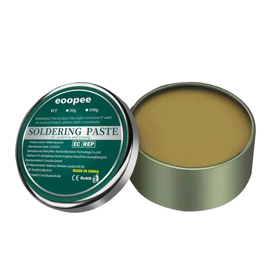 1/2/3pcs Lead-Free Soldering Flux Paste - Tin Solder Paste for Electronics, SMD, PCB, LED Soldering & Repair