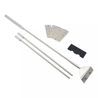 Aquarium Algae Remover: Aluminum Alloy Stainless Steel Scraper Blade - Fish Tank Glass Cleaning Tools & Accessories