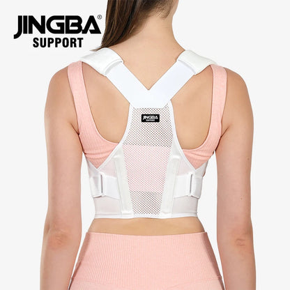 Fully Adjustable Upper Spine Support: Back Brace Posture Corrector for Men and Women