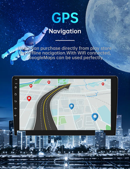 Android 11 Universal Car Radio - 7"/9"/10" 2 Din Multimedia Player with WIFI, GPS for Hyundai, Nissan, Toyota, Kia - 32GB
