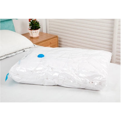 Convenient Vacuum Storage Bags: Waterproof Compression Sacks for Quilts & Clothes - Space-Saving Organizer for Travel & Home