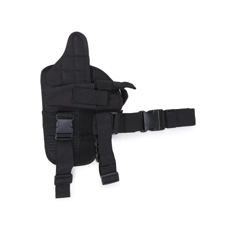 Universal Tactical Tornado Drop Leg Thigh Holster - Left/Right Hand Gun Holster for Hunting, Military, Airsoft, Glock Handgun Holder Bag