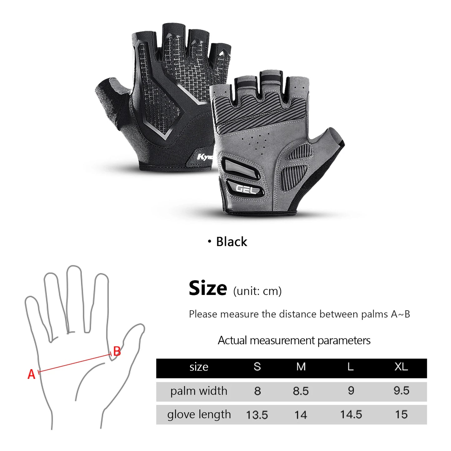 Half Finger Outdoor Cycling Gloves – Anti-Slip, Anti-Sweat, Breathable, Shock-Absorbing Sports Gloves for Men and Women