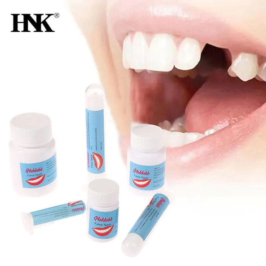 Temporary Tooth Repair Kit: 10g-30g False Teeth Solid Glue for Repairing Teeth and Gaps - Denture Adhesive with Teeth Whitening, Beauty Tool