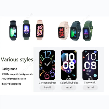 New Original HUAWEI Band 8 Smart Band: All-Day Blood Oxygen Monitoring, 1.47'' AMOLED Screen, Heart Rate Smartband with 2 Weeks Battery Life