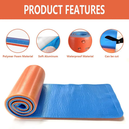 CARBOU Universal Aluminum Splint Roll: First Aid Medical Survival Polymer for Bone Fixture - Emergency Kit for Outdoor Travel